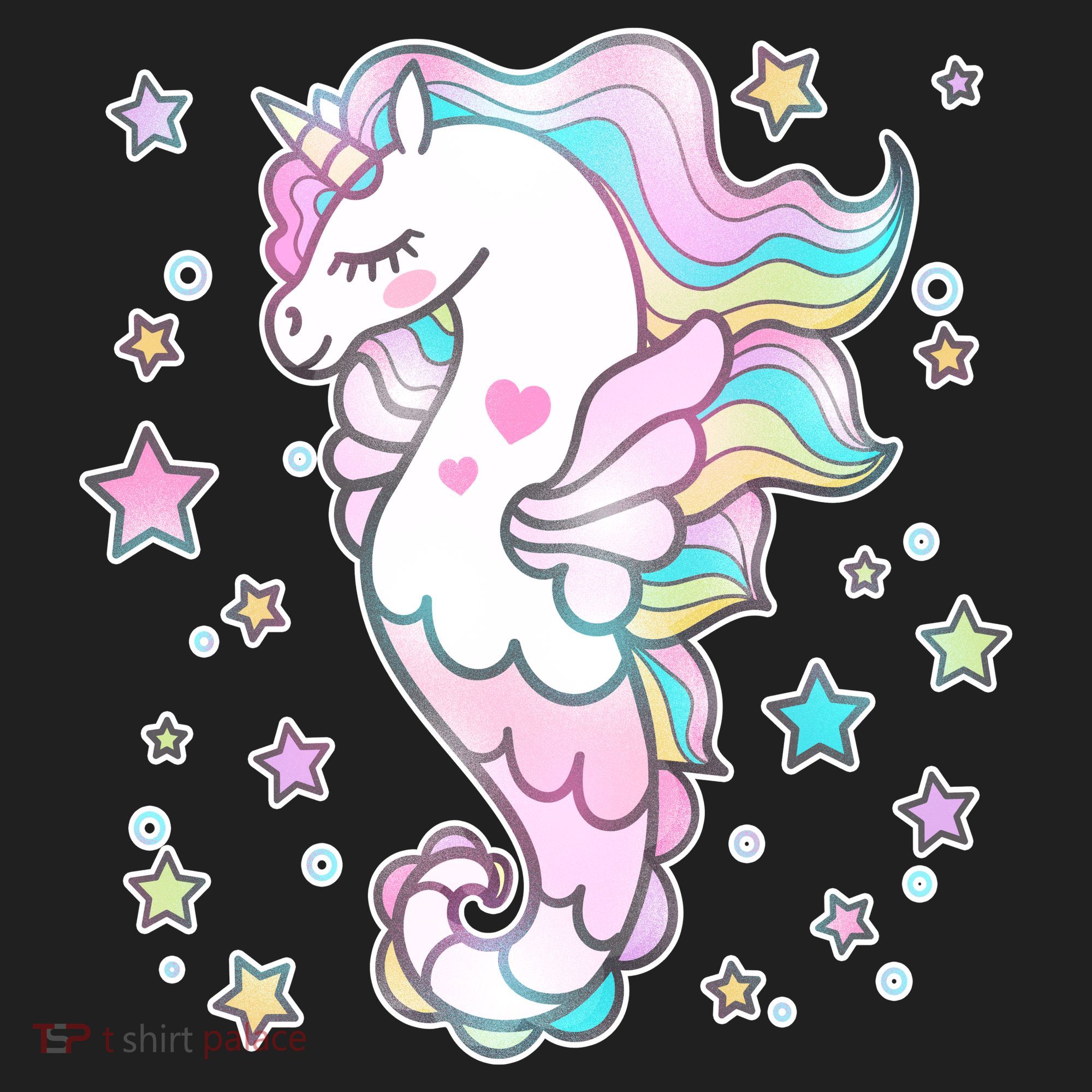 Cute Unicorn Seahorse Uni-Maid Beanie