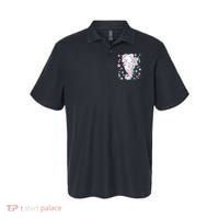 Cute Unicorn Seahorse Uni-Maid Polo thumb 0