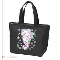 Cute Unicorn Seahorse Uni-Maid Tote Bag thumb 3