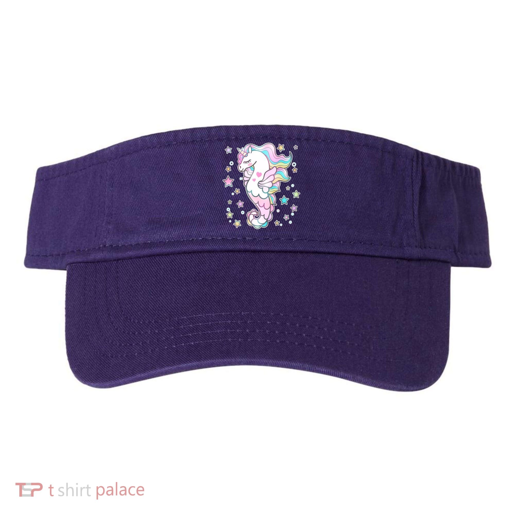 Cute Unicorn Seahorse Uni-Maid Visor