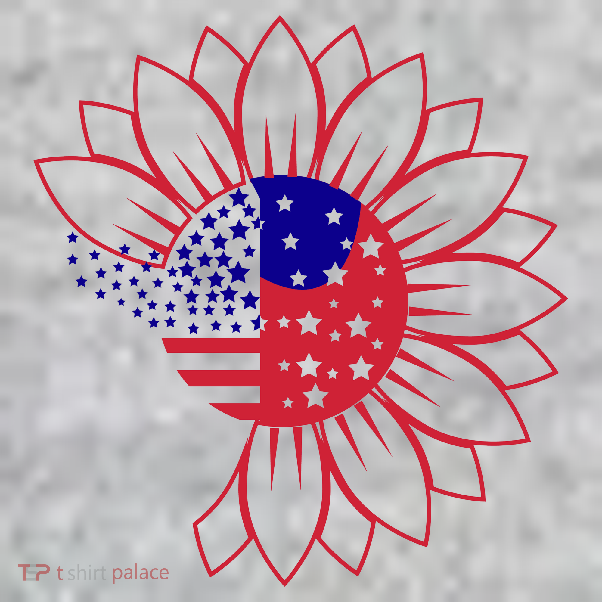 Cute USA Sunflower Flag Kids Hoodie