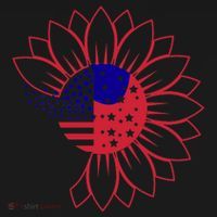 Cute USA Sunflower Flag Toddler Hoodie thumb 2