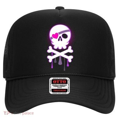 Cute Valentine Skull Eye Patch  Hat