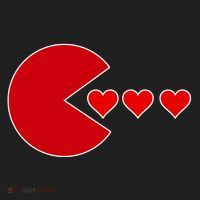 Cute Valentines Day Gamer Hear Retro Tumbler thumb 3