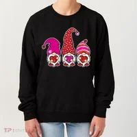Cute Valentine's Day Gnomes Women's Sweatshirt thumb 0