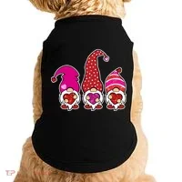 Cute Valentine's Day Gnomes Doggie Tank thumb 0