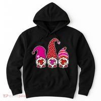 Cute Valentine's Day Gnomes Hoodie thumb 0