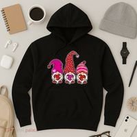 Cute Valentine's Day Gnomes Hoodie thumb 3