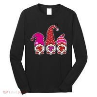Cute Valentine's Day Gnomes Long Sleeve Shirt thumb 0