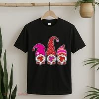 Cute Valentine's Day Gnomes T-Shirt thumb 2