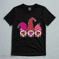 Cute Valentine's Day Gnomes T-Shirt thumb 5