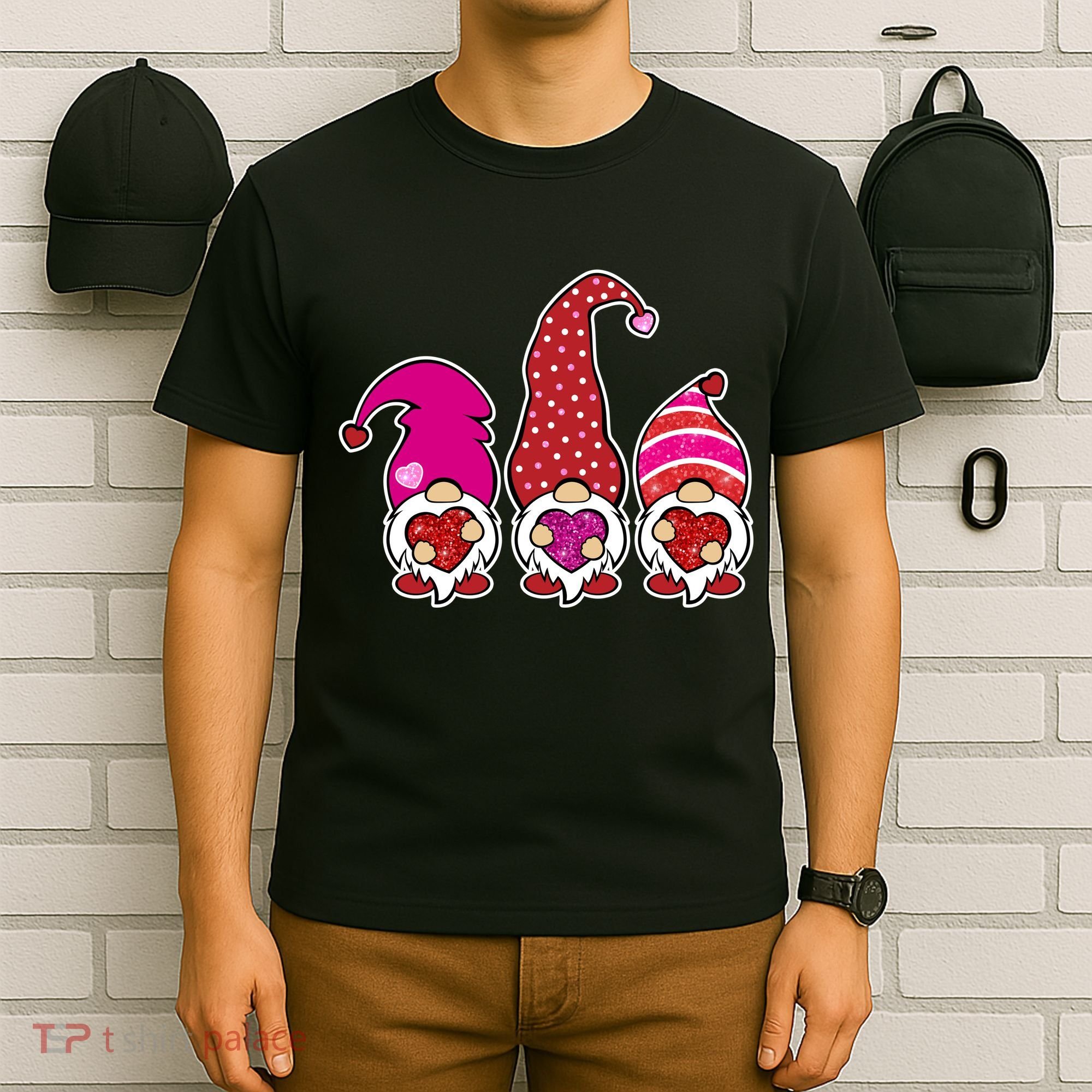 Cute Valentine's Day Gnomes T-Shirt