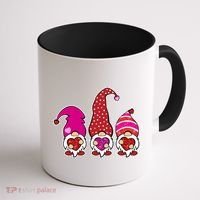 Cute Valentine's Day Gnomes Coffee Mug thumb 1
