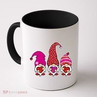 Cute Valentine's Day Gnomes Coffee Mug thumb 0