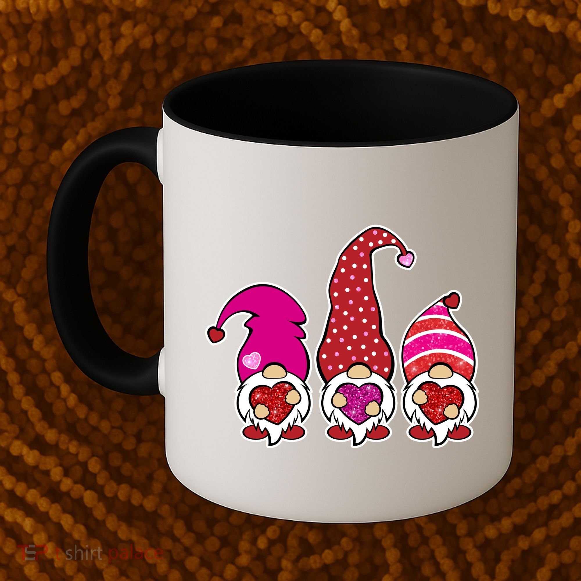 Cute Valentine's Day Gnomes Coffee Mug