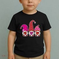 Cute Valentine's Day Gnomes Toddler T-Shirt thumb 2