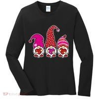 Cute Valentine's Day Gnomes Women's Long Sleeve Shirt thumb 0