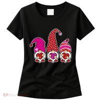 Cute Valentine's Day Gnomes Women's T-Shirt thumb 0