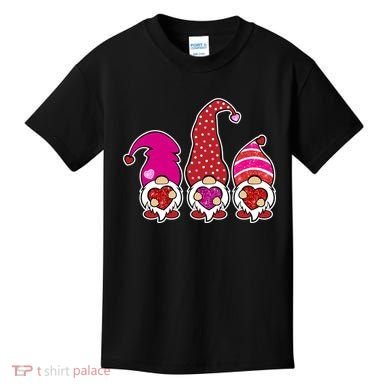 Cute Valentine's Day Gnomes Kids T-Shirt