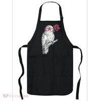 Cute Valentine's Day Heart Glasses Owl Love Apron thumb 0
