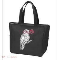 Cute Valentine's Day Heart Glasses Owl Love Tote Bag thumb 3