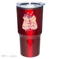 Cute Valentine's Day Kitties Tumbler thumb 0