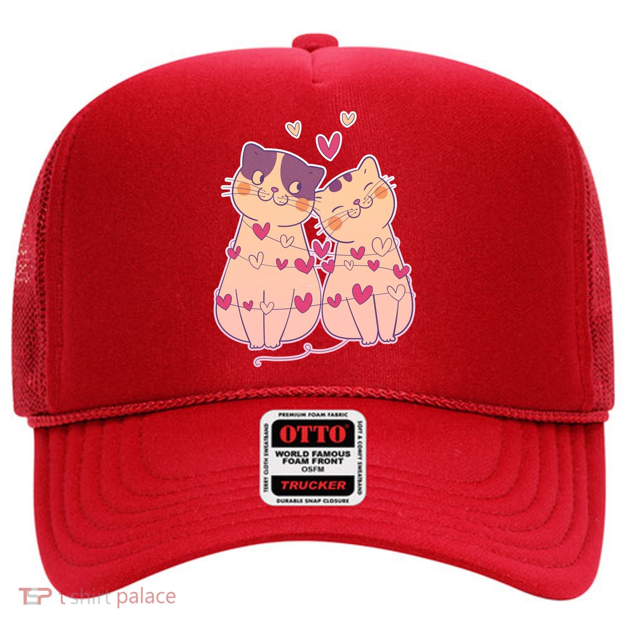 Cute Valentine's Day Kitties Hat