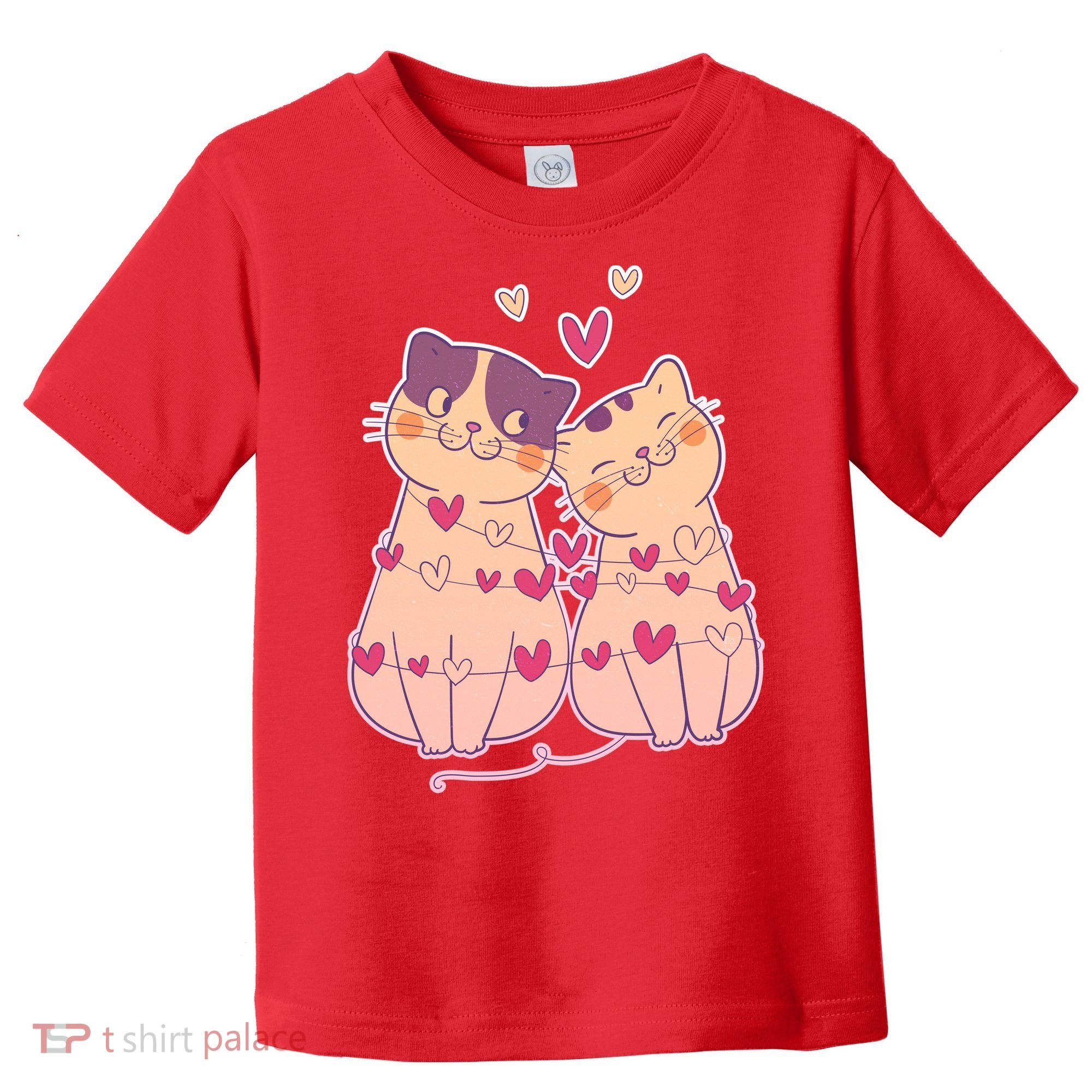 Cute Valentine's Day Kitties Toddler T-Shirt