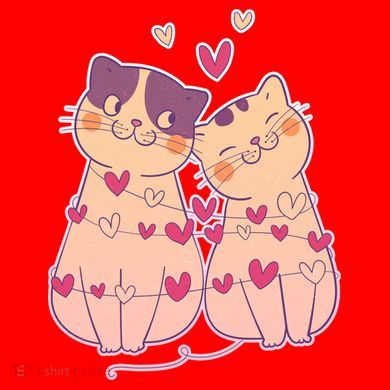 Cute Valentine's Day Kitties Visor