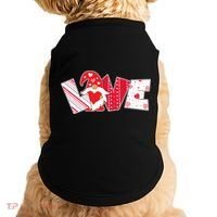Cute Valentine's Day Love Gnome Doggie Tank thumb 0