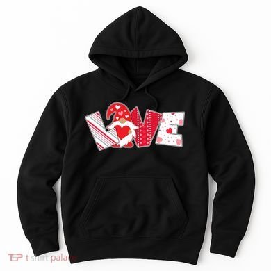 Cute Valentine's Day Love Gnome Hoodie