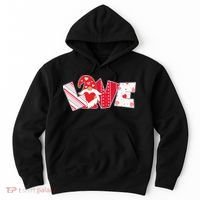 Cute Valentine's Day Love Gnome Hoodie thumb 0
