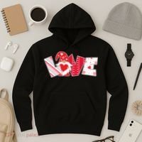 Cute Valentine's Day Love Gnome Hoodie thumb 3