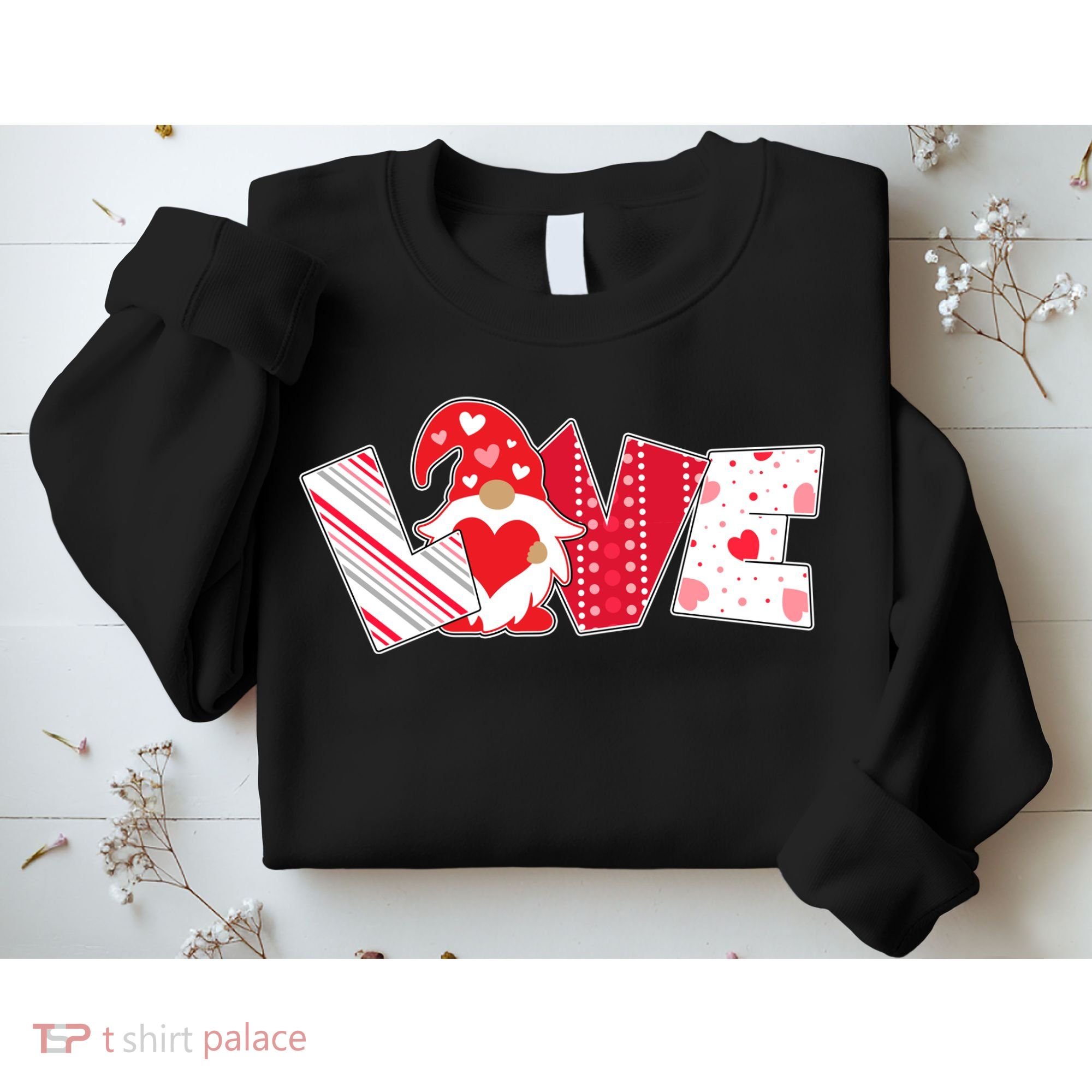 Cute Valentine's Day Love Gnome Sweatshirt