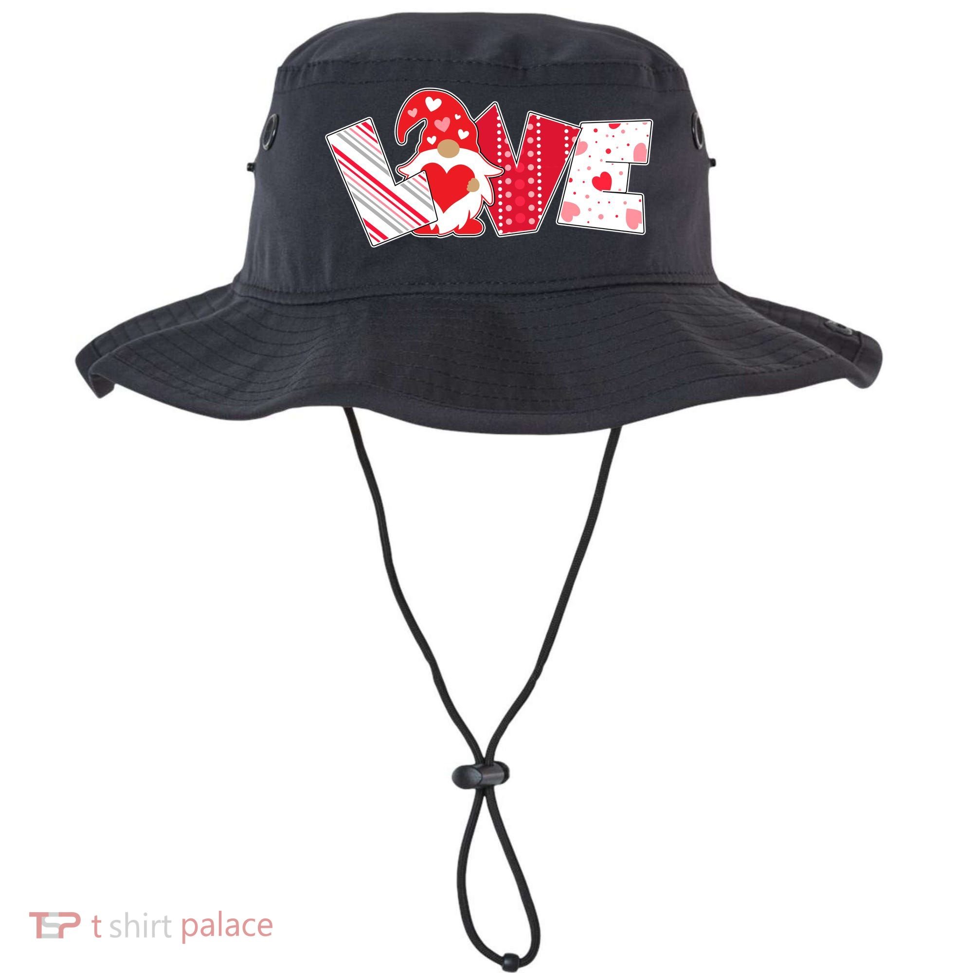 Cute Valentine's Day Love Gnome Bucket Hat