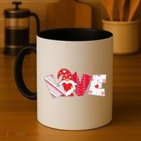 Cute Valentine's Day Love Gnome Coffee Mug thumb 4