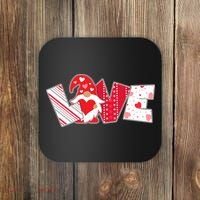 Cute Valentine's Day Love Gnome Coaster thumb 0