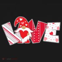 Cute Valentine's Day Love Gnome Pajama Set thumb 2