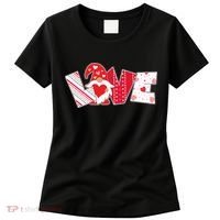 Cute Valentine's Day Love Gnome Women's T-Shirt thumb 0