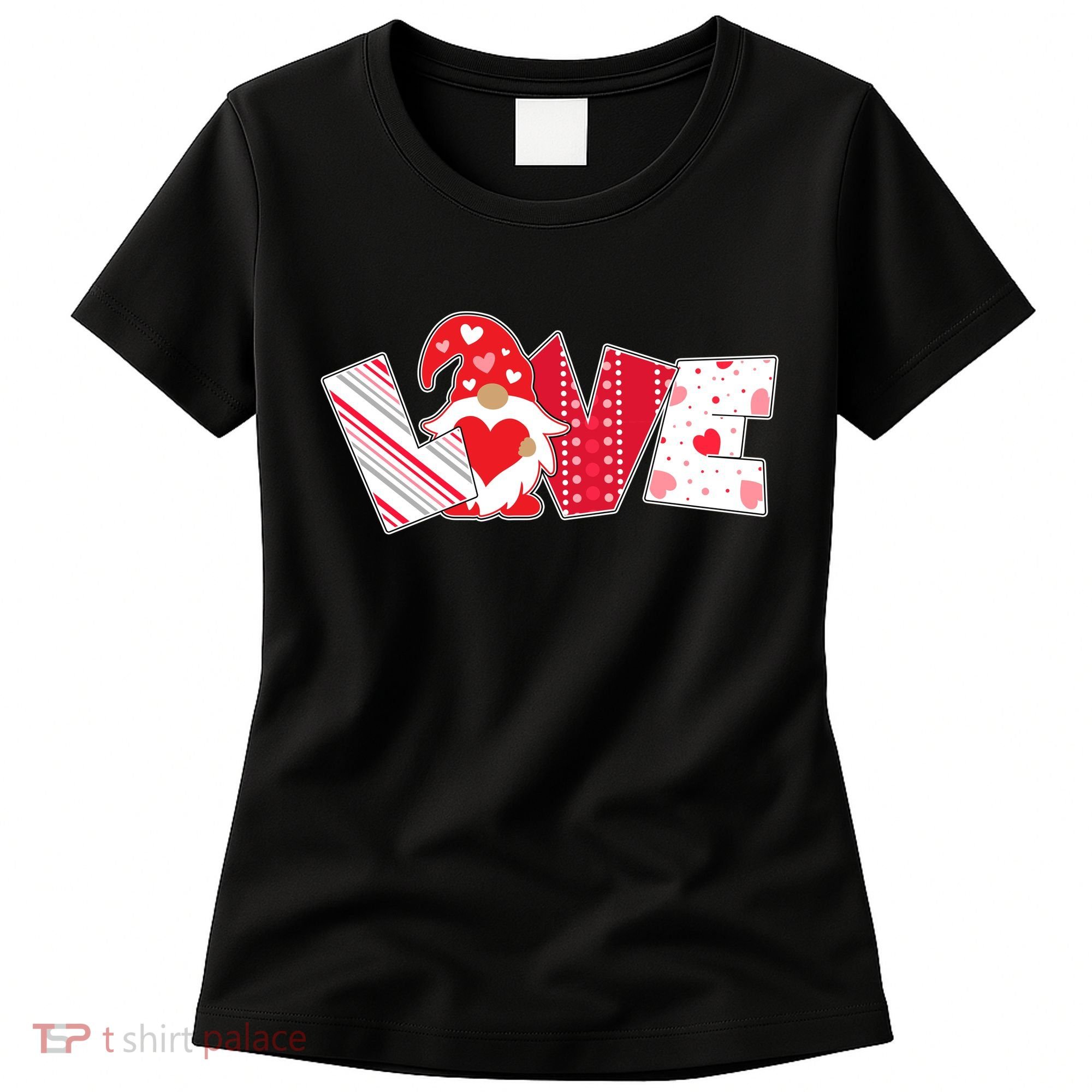 Cute Valentine's Day Love Gnome Women's T-Shirt