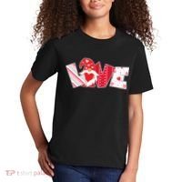 Cute Valentine's Day Love Gnome Kids T-Shirt thumb 2