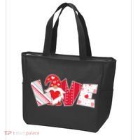 Cute Valentine's Day Love Gnome Tote Bag thumb 3