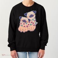 Cute Valentine's Day Puppies Women's Sweatshirt thumb 0