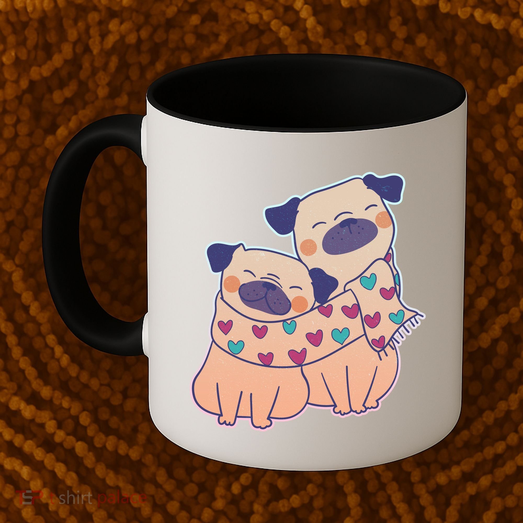Cute Valentine's Day Puppies Coffee Mug