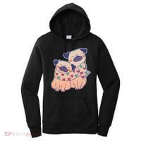 Cute Valentine's Day Puppies Women's Hoodie thumb 0