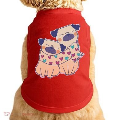 Cute Valentine's Day Puppies Doggie Tank