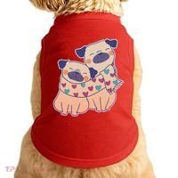 Cute Valentine's Day Puppies Doggie Tank thumb 0