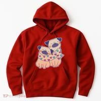 Cute Valentine's Day Puppies Hoodie thumb 0