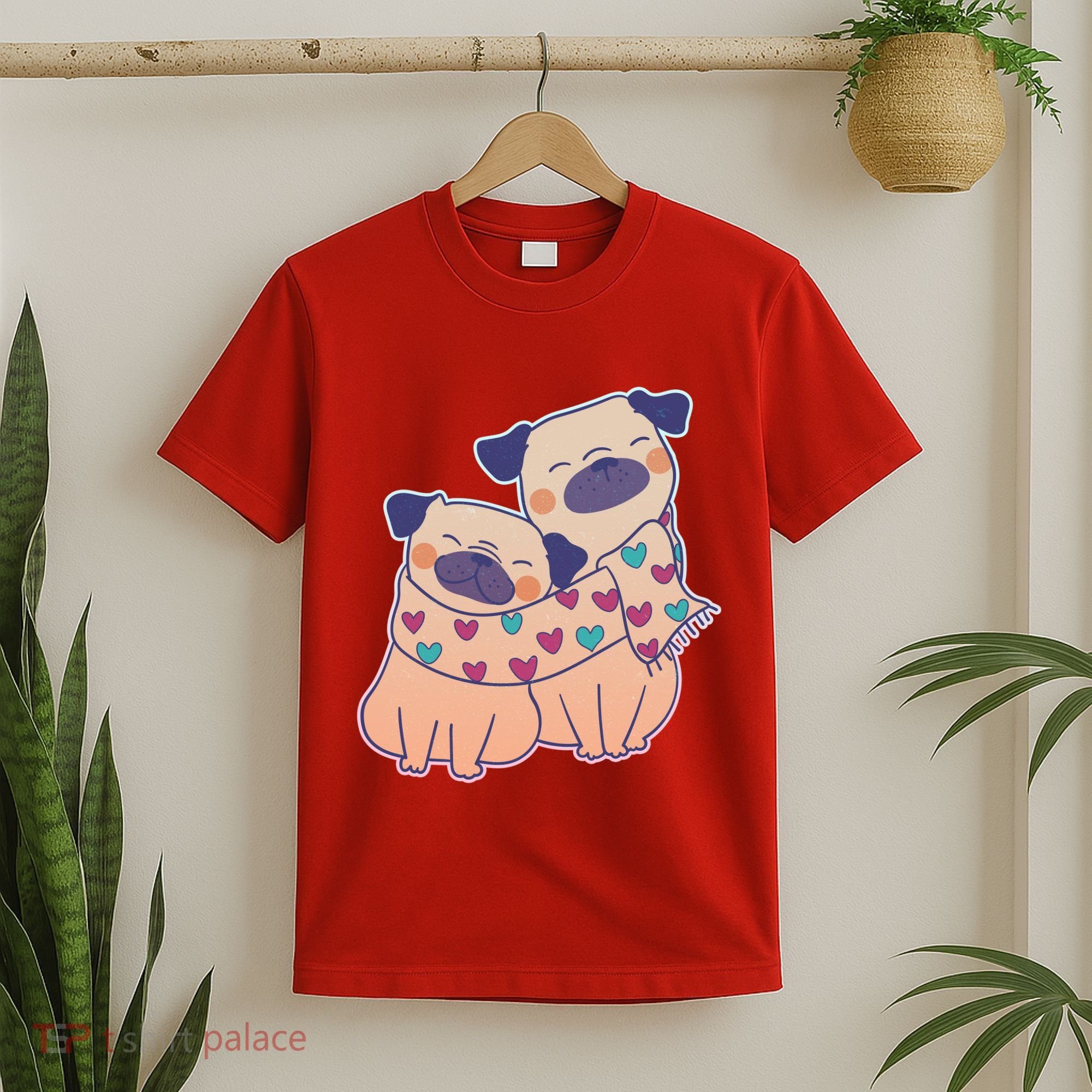 Cute Valentine's Day Puppies T-Shirt