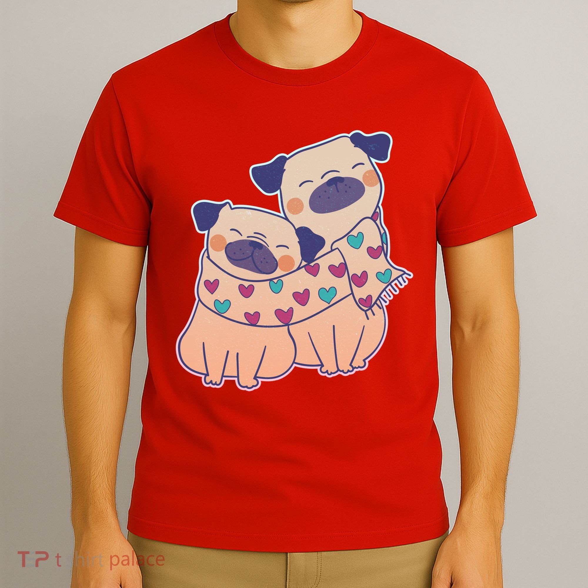 Cute Valentine's Day Puppies T-Shirt